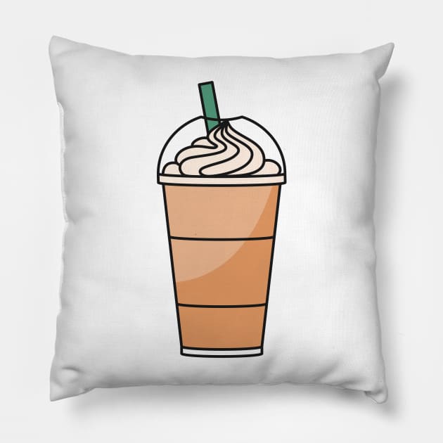 Frappuccino Pillow by THP Creative