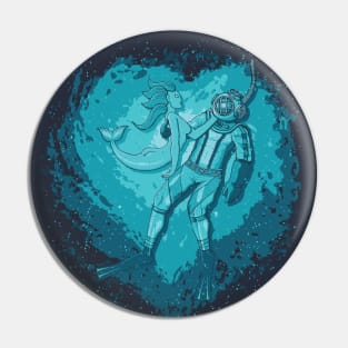 I´m falling in love with a mermaid Pin