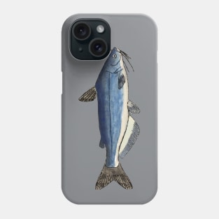 Blue Catfish Phone Case