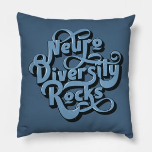 Neurodiversity Rocks Pillow