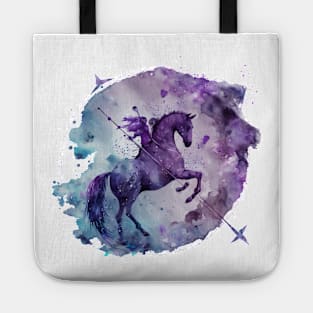 Watercolor Zodiac - Sagittarius Tote