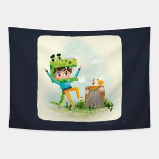 Dino Fun! Tapestry