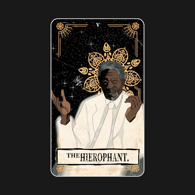 TAROT V - THE HIEROPHANT by AyAyRonM