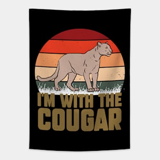 Cougar Lover Tapestry