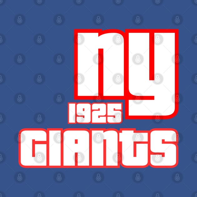 New York Giants 1925 by Providentfoot