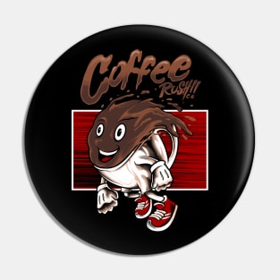 coffee rush Pin