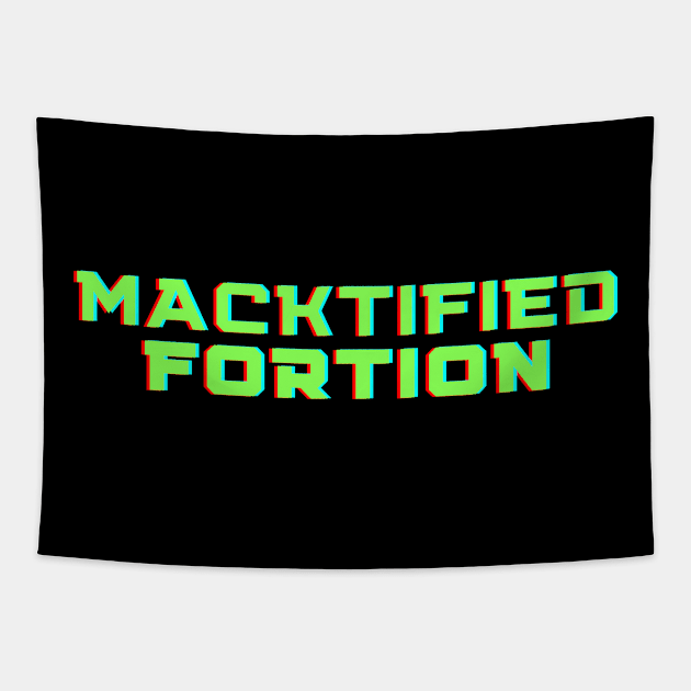 Macktified Fortion Logo Bob Cesca Show Meme Mugs Shirts Gifts Tapestry by The Bob Cesca Show Mall