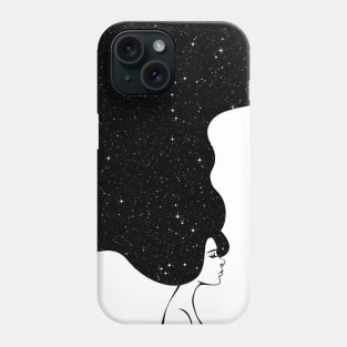 Long hair Phone Case