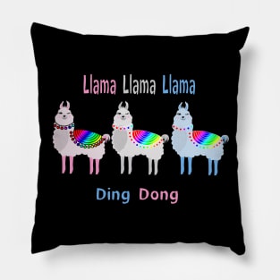 Llama Llama Llama Ding Dong Pillow