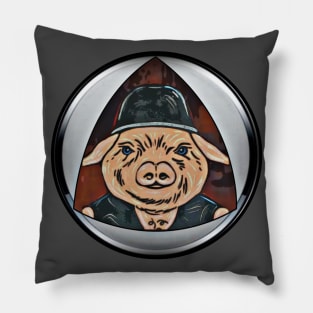 HOG by Kris Morse Pillow