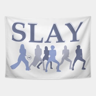 everglow silhouette design in the slay era Tapestry