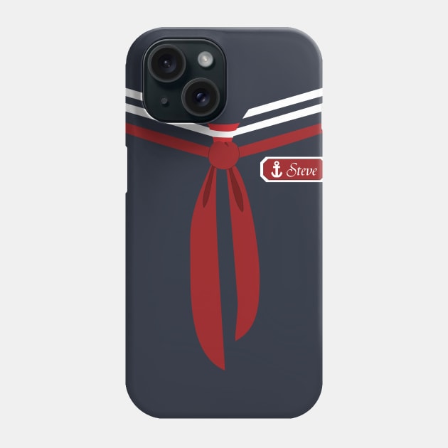 Scoops Ahoy Men Uniform Phone Case by scoffin