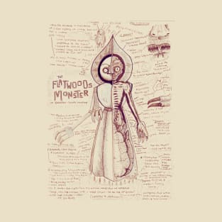 Flatwoods Monster Anatomy T-Shirt