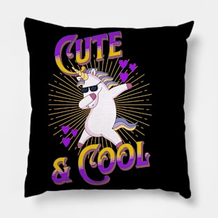 Cute & Cool Unicorn Pillow