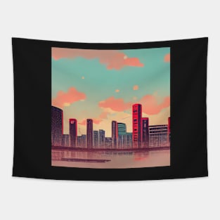 Nagoya | Comics Style Tapestry