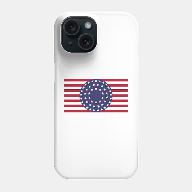 Watchmen Universe Flag of the USA Phone Case by popkulturniy