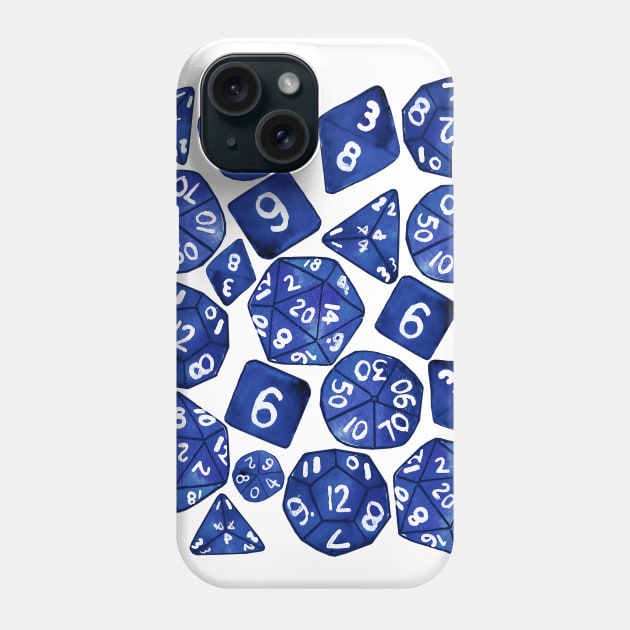 Dice on Dice on Dice Phone Case by Haptica