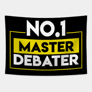 Master Debater - Funny Debating Tapestry