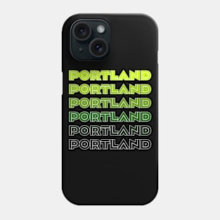 Green Portland (Inline) Phone Case