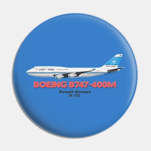 Boeing B747-400M - Kuwait Airways Pin