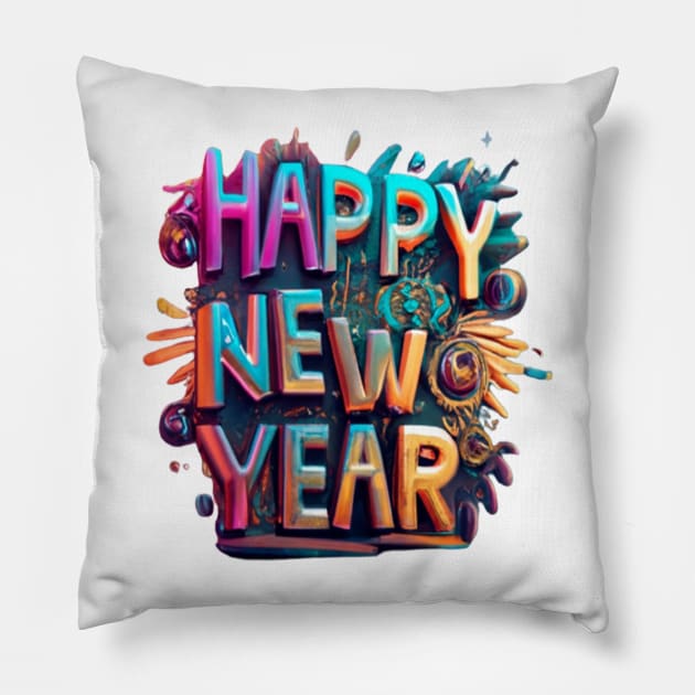 happy new year---2024 Pillow by your best store