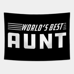 Aunt - World's best Aunt Tapestry