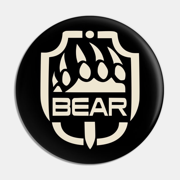 Bear logo Tarkov Pin by bumblethebee