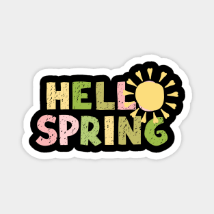 Spring is Here Tee: Hello Spring Magnet