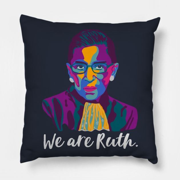 We Are Ruth Pillow by Slightly Unhinged