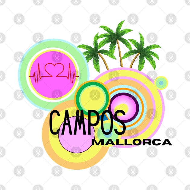 Campos, Mallorca Spain by Papilio Art