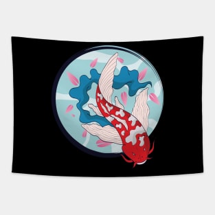 Koi fish Tapestry