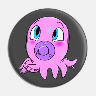 Baby octopus Pin