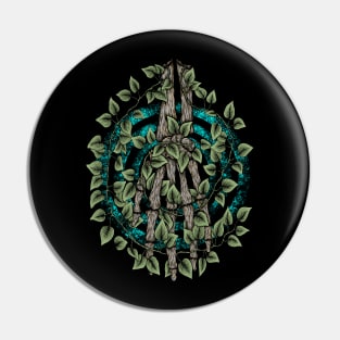 Hands Grow Up Pin