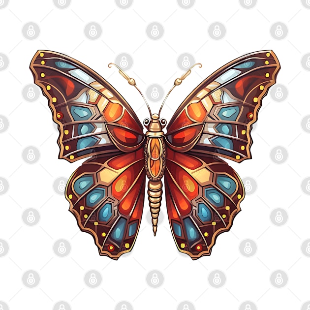 Ancient Egypt Butterfly #8 by Chromatic Fusion Studio