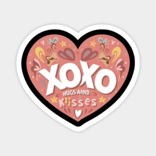 Hugs and Kisses: XOXO Magnet