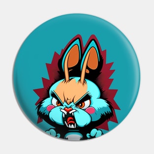 Bunny Rage Pin