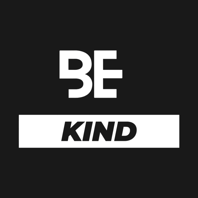 Be kind typography design by emofix