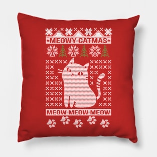 Meowy CATMAS Pillow