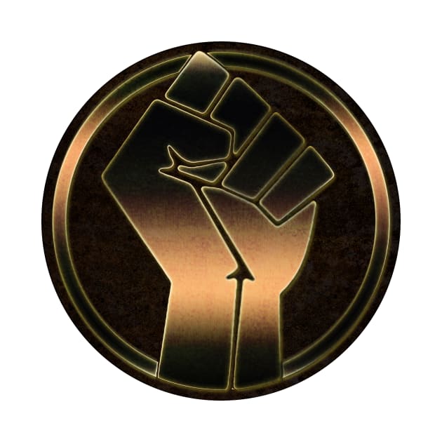 Black Power Badge by RKHobbs