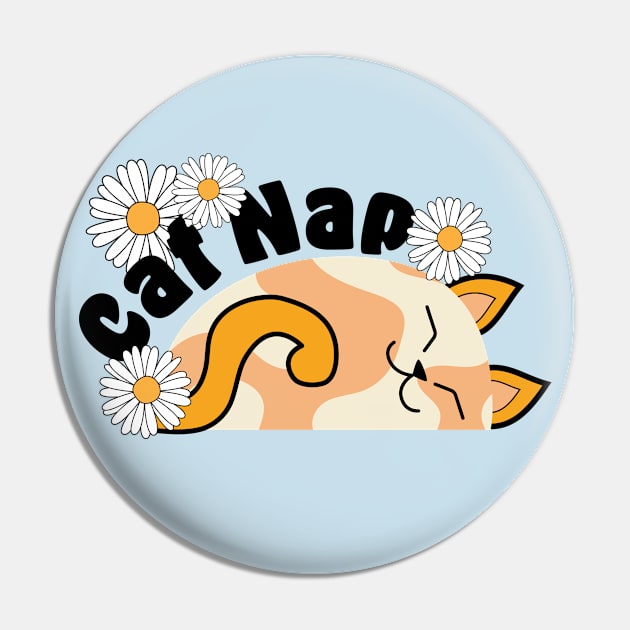 Cute Cat Nap Pin by ameemax