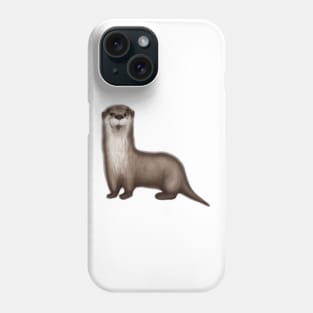 Cute Otter Drawing Phone Case