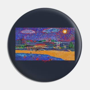 Bondi Beach Art Pin