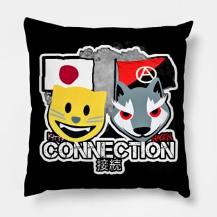 SARA SYCHO & CODY HAGEN ''CONNECTION'' Pillow