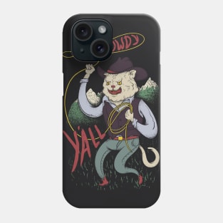 Cowboy Cat - Howdy Yall Phone Case