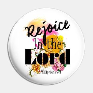 Rejoice in the LORD by Visual Messages Pin