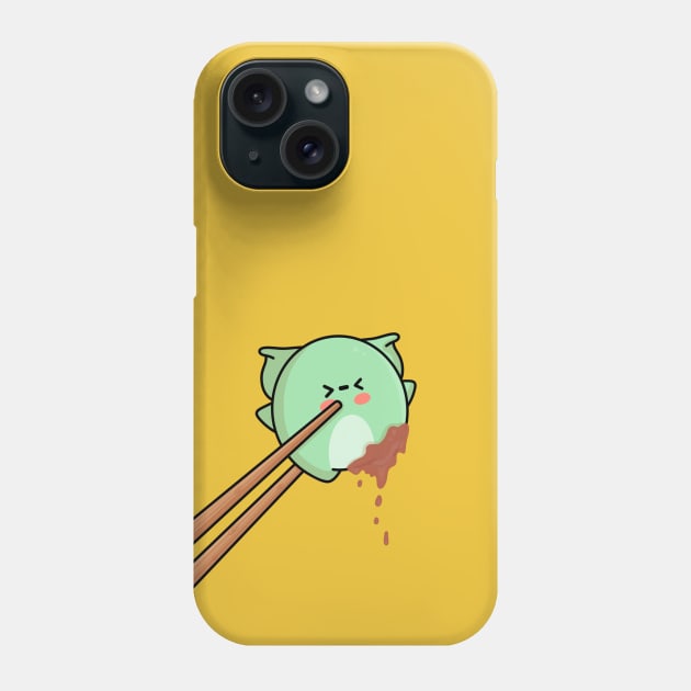 Kawaii sushi monster Phone Case by Lani89