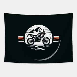 Adventure Bike Tapestry