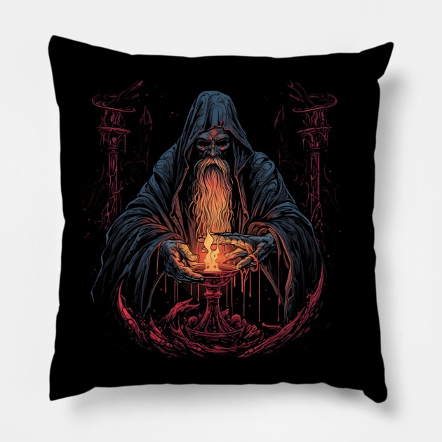 Undying Flame Pillow by lord.mandragoran