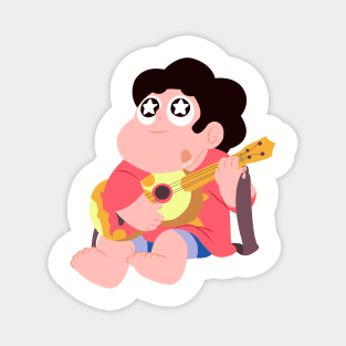 Baby Steven jamming Magnet