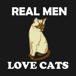 Real Men Love Cats T-Shirt